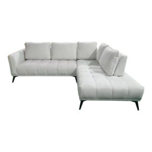 371 000041 3 Left corner sofa Belanza Argos The Classic beige fabric 265x213x90cm