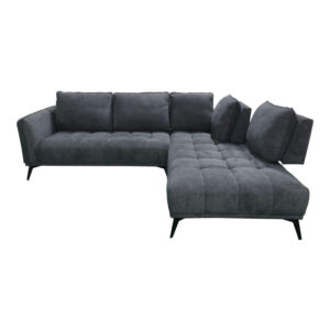 371 000043 3 Left corner sofa Belanza Argos The Classic anthracite fabric 265x213x90cm