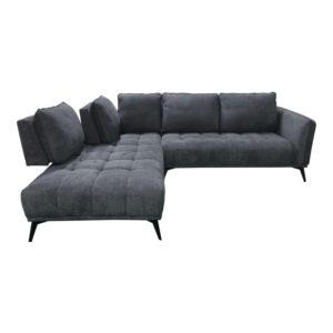 371 000044 3 Right corner sofa Belanza Argos The Classic anthracite fabric 265x213x90cm