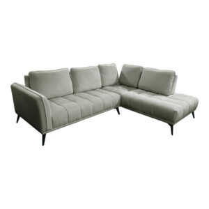 371 000045 1 Left corner sofa Belanza Argos The Classic grey beige fabric 265x213x90cm