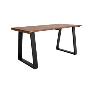 Miles Argos The Classic dining table solid acacia wood walnut 140x80x76cm