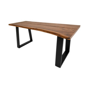 379 000062 2 Miles Argos The Classic dining table solid acacia wood walnut 160x80x76cm
