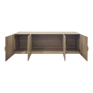 383 000337 2 Four door wardrobe with loft Alvia Argos The Classic sonoma 200x51x240cm