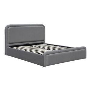 388 000038 3 Double bed with storage space Bendy Argos The Classic grey fabric 160x200cm