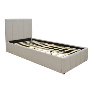 388 000039 1 Single bed Rovio Argos The Classic gray beige fabric 100x200cm