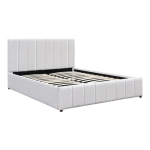 388 000041 2 Double bed Rovio Argos The Classic gray beige fabric 150x200cm