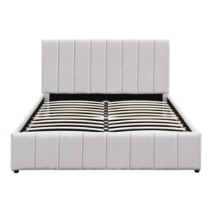 388 000041 3 Double bed Rovio Argos The Classic gray beige fabric 150x200cm
