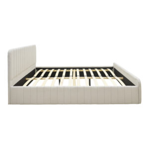 388 000049 2 Double bed Myrelia Argos The Classic gray beige fabric 160x200cm