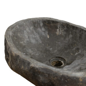 422 000019 2 Lavello Argos The Classic countertop washbasin grey stone D40x25cm