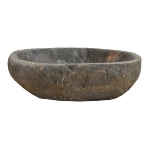 Lavello Argos The Classic countertop washbasin grey stone D40x25cm