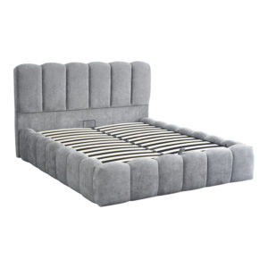429 000002 2 Double bed Narnia Argos The Classic grey boucle fabric 160x200cm