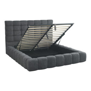 429 000004 1 Double bed Pernant Argos The Classic anthracite boucle fabric 160x200cm