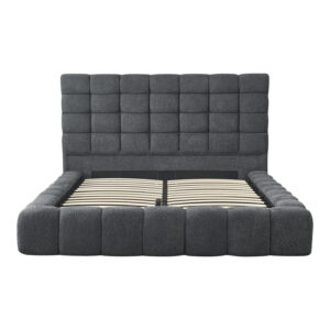 429 000004 3 Double bed Pernant Argos The Classic anthracite boucle fabric 160x200cm