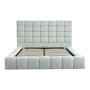 429 000005 3 Double bed Pernant Argos The Classic light grey boucle fabric 160x200cm