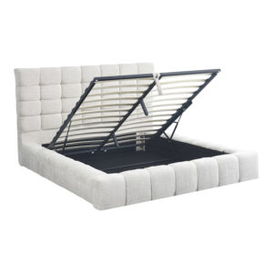 429 000006 1 Double bed Pernant Argos The Classic ecru boucle fabric 160x200cm