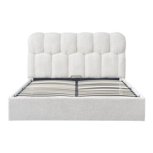 429 000007 3 Double bed Sectra Argos The Classic cream boucle fabric 160x200cm