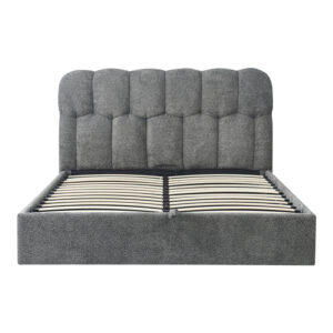 429 000008 3 Double bed Sectra Argos The Classic grey boucle fabric 160x200cm