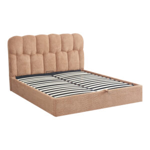 429 000009 2 Double bed Sectra Argos The Classic terracotta boucle fabric 160x200cm
