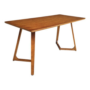 Dining table Pendra Argos The Classic walnut mdf with solid wood legs 150x80x75cm