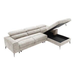 Left corner sofa Porema Argos The Classic beige fabric 270x184x93cm