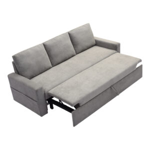 Three seater sofabed Keyla Argos The Classic grey fabric 215x86x87cm