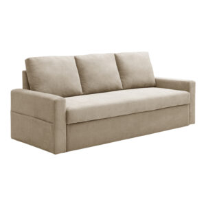 Three seater sofabed Keyla Argos The Classic grey beige fabric 215x86x87cm