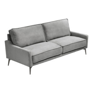 Two seater sofa Lemaz Argos The Classic grey fabric 198x85x83cm