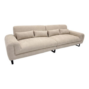 Four seater sofabed Dorana Argos The Classic beige fabric 286x89x83cm