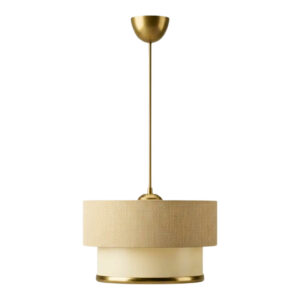 202 000186 1 Ceiling light Lembar Argos The Classic LED E27 beige with gold D30x20cm
