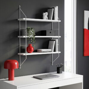 Wall shelf Vender Argos The Classic white 60x15x70cm