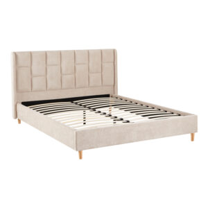 279 000038 2 Double bed Sensa Argos The Classic grey beige fabric 160x200cm