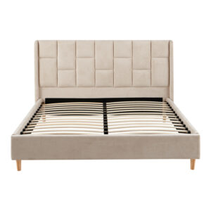 279 000038 3 Double bed Sensa Argos The Classic grey beige fabric 160x200cm