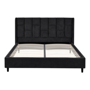 279 000039 3 Double bed Sensa Argos The Classic black fabric 160x200cm