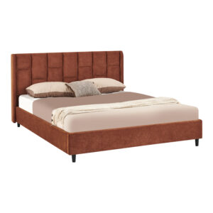 279 000040 1 Double bed Sensa Argos The Classic tile red fabric 160x200cm
