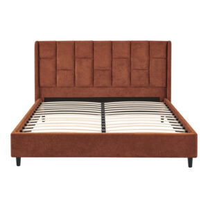 279 000040 3 Double bed Sensa Argos The Classic tile red fabric 160x200cm