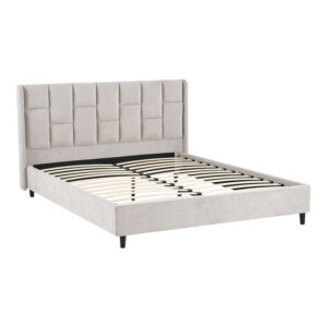 279 000041 2 Double bed Sensa Argos The Classic light grey fabric 160x200cm