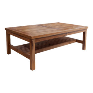 336 000042 1 Coffee table Louf Argos The Classic walnut color teak wood 120x70x40cm