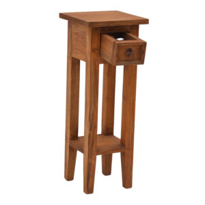336 000047 1 Side table Orkney Argos The Classic mindi wood in natural color 25x25x67cm