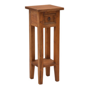 Side table Orkney Argos The Classic mindi wood in natural color 25x25x67cm
