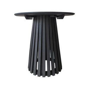Kenda I Argos The Classic mindi table black wood D80x75cm