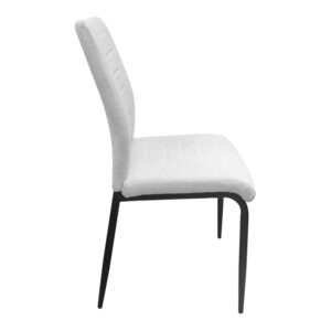 392 000018 1 Wedena chair Argos The Classic beige-black fabric metal legs 46x50x94cm