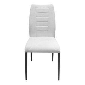 392 000018 2 Wedena chair Argos The Classic beige-black fabric metal legs 46x50x94cm
