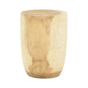 Stool Table table Tronco Argos The Classic suar wood in natural shade D33x45cm