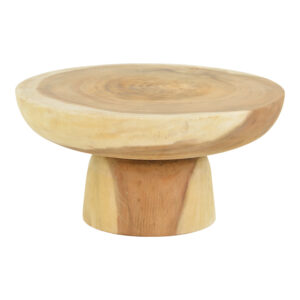 Chrissie coffee table Argos The Classic suar wood in natural shade D60x30cm