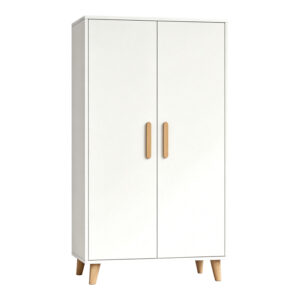 431 000005 2 Cabinet Tamera Argos The Classic white with natural color MDF 60x30x120cm