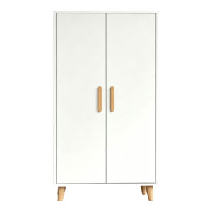431 000005 3 Cabinet Tamera Argos The Classic white with natural color MDF 60x30x120cm