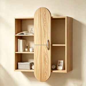 Wall shelf Jonna Argos The Classic sonoma MDF 60x10x80cm