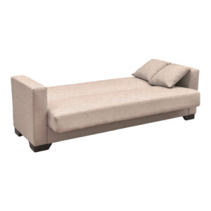 438 000022 2 Vox Sofa bed Argos The Classic three seater with storage space beige fabric 210x84x83cm