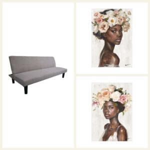 The Sofa and Wall Art Package