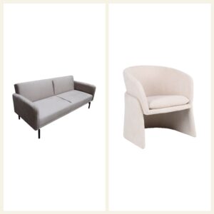The Sofa and Two Armchairs Package